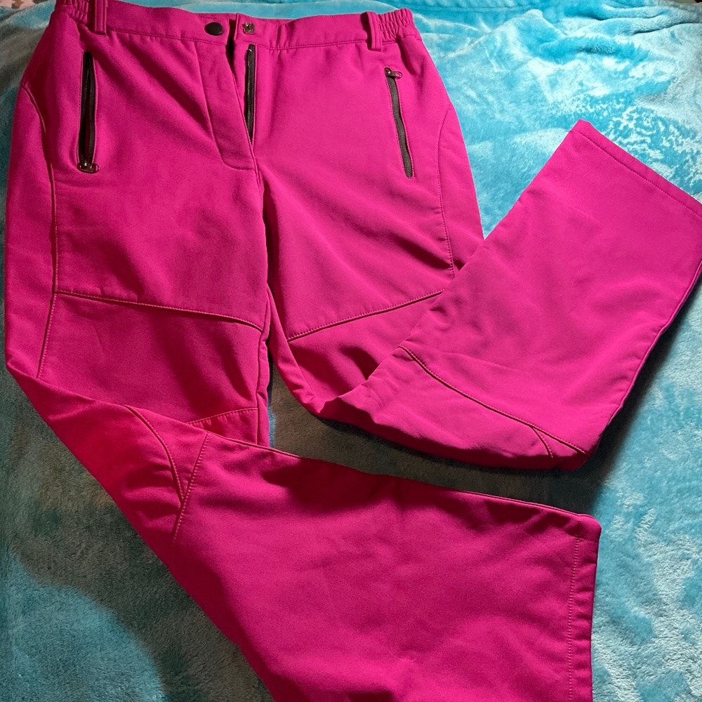 Woman’s Pink Snow Pants